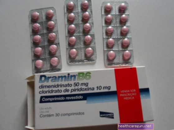 Dramin B6 ยาหยอดและยาเม็ด: มันคืออะไรมีไว้เพื่ออะไรและใช้อย่างไร