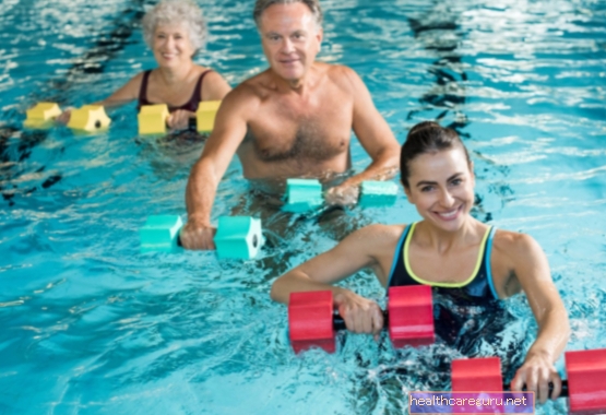 10 helsemessige fordeler av vannaerobic